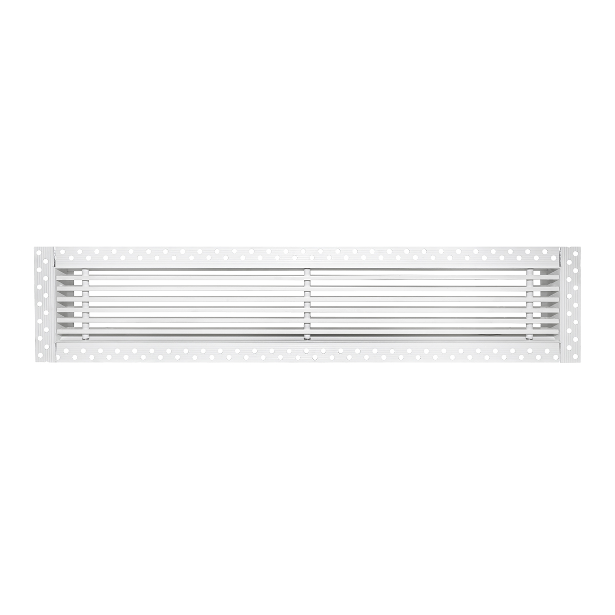 Дизайнерская съемная решетка для скрытого монтажа Brofer FUTURE-10 1000x100 белая