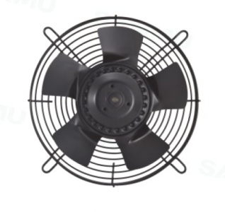 Осевой вентилятор с защитной решеткой Ровен YWF(K)4D-500-B-Z (Axial fans) нагнетание
